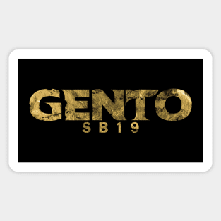 SB19 GENTO LOGO Sticker